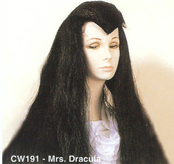 BCW191 Women Costume Wig, Mrs. Dracula