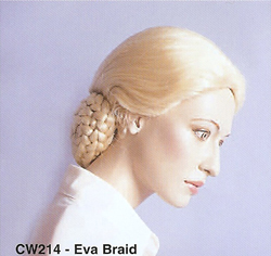 BCW214 Women Costume Wig, Eva Braid