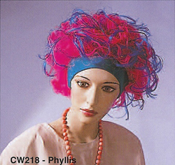 BCW218 Women Costume Wig, Phyllis