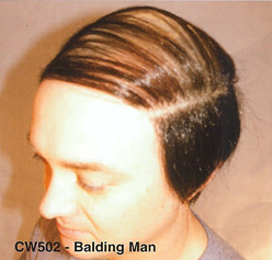 BCW502 Men Costume Wig, Balding Man