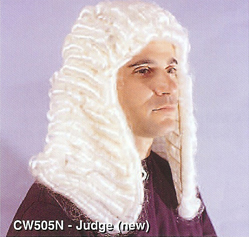 BCW505N Men Costume Wig, Judge