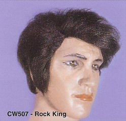 BCW507 Men Costume Wig, Rock King