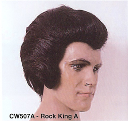 BCW507A Men Costume Wig, Rock King A