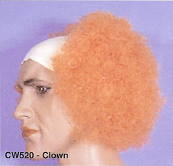BCW520 Men Costume Wig, Clown