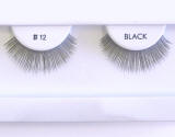 BE012 Natural hair fake eyelashes, hand ties, feathered, www.alliedtrading.com