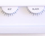 BE027 Natural hair fake eyelashes, hand tied