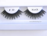 BE030 Natural hair fake eyelashes, hand tied