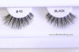 BE043 false eyelashes, human hair, elegant look