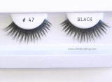 BE047 Human hair false upper eyelashes