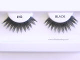 BE062 Human hair fake upper eyelashes, hand tied, feathered