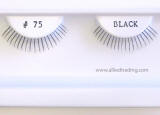 BE075 False strip eyelashes, Human hair