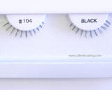 BE104 Natural hair false lower eyelashes, hand tied, feathered, www.alliedtrading.com