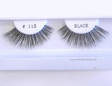 BE118 Human hair regular strip eye lashes, hand tied