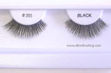 BE205 false strip eye lashes, human hair