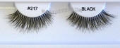 Low cost false eyelashes, human hair, classic eyelashes, item # BE217 BK,