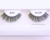 BE218 Human hair fake upper eyelashes, hand tied, feathered