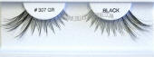 Cheap flase Strip Eyelashes, human hair, BE307GR BK, Allied Trading, Los Angeles