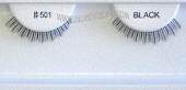 ITEM # BE501, Human hair fake under eyelashes, hand tied, natural look faux eyelash extension, eyelash wholesaler Allied Trading, Los Angeles.
