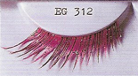 BEG312 Glitter Feathered Eyelashes