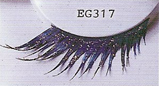 BEG317 Glitter Feathered Eyelashes