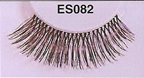 Synthetic false eyelashes, item # bes82