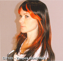 BCW103 VAMPIRE BLACK/RED