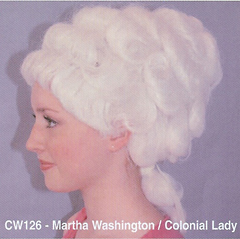 BCW126 MARTHA WASHINGTON, COLONIAL LADY