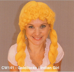 BCW141 GOLDILOCKS INDIAN GIRL