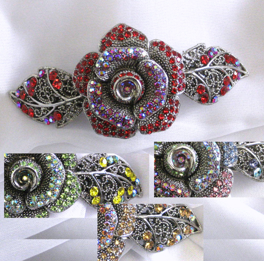wholesale dangling charm barrette discount hair barrettes from hair