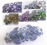 BA181 Swarovski Hair Barrette