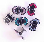 CL172 Austrian Crystal Small Hair Claw Clip, sold by 12 piece pack