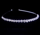 TA13 High Quality Rhinestone Tiara, Full Size