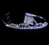 TA20 Tiara, Full Size, High Quality Rhinestone