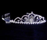 TA21 Full Size Tiara, High Quality Rhionestone