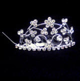 TAB12 Rhinestone Baby Tiara