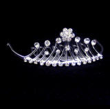 TAB20 Baby Tiara Comb, High Quality Rhinestone