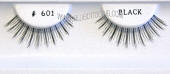 Wholesale strip eyelashes, human hair, item # BE601, Upper lashes, Black, 100 pack,