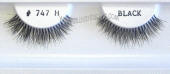 BE747M Human hair false upper eyelashes, hand tied, feathered