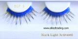 black light activated eyelashes, alliedtrading.com