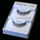 creme false eyelashes, faux lahses, # be747xs, allied trading