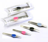 Straight Feature Tweezer for eyelash extension.