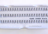 BEFX01 Individual flare eyelash extra short, eyelash extension 
