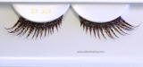 beg319 glitter feathered eyelashes