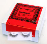 Eyelashes for beauty supplies, 1 dz pack, human hair eyelashes 12 units pack. 