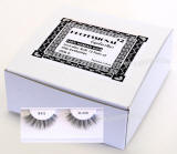 Eyelashes for beauty supply, 1 dz pack, human hair eyelashes 12 units pack. 