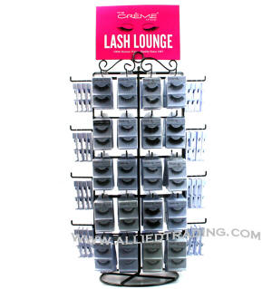 Eyelash display - creme lashes, BER9. Allied Trading