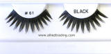 Synthetic false eyelashes, item # be61