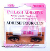 stella eyelash adhesive, clear