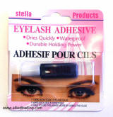 stella eyelash adhesive, dark