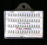 miss adorod individual eyelashes, bulk lot eyelashes, wholesale miss adoro brand eyelashes, # flare short, wholesale miss adoro eyelashes, cheap false eyelashes, buy cheap brand eyelashes